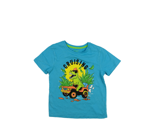 Modré triko s dinosaurem Primark 