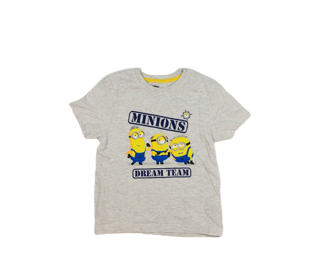 Šedé melírované triko Mimoni Primark 