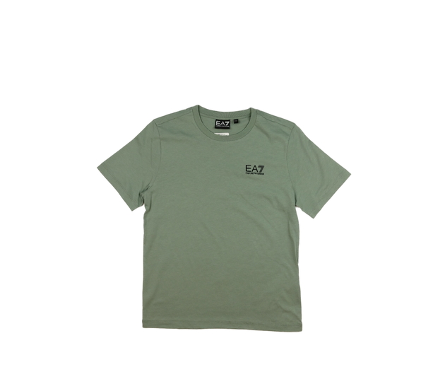 Zelené triko s nápisem loga