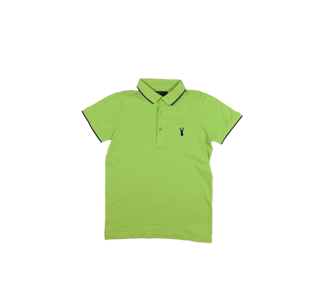 Zářivě zelené triko s límečkem Next