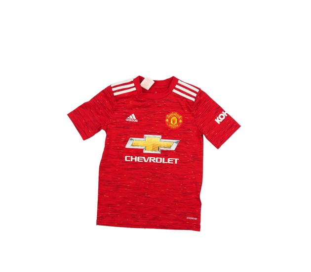 Červené melírované sportovní triko Adidas 