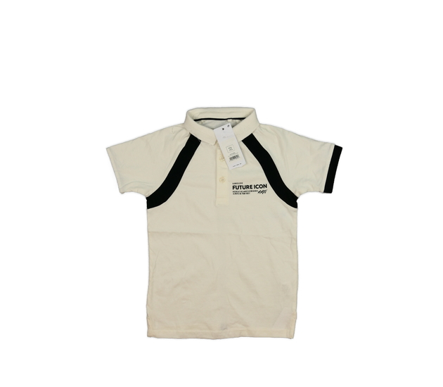 Nové krémové triko s límečkem George