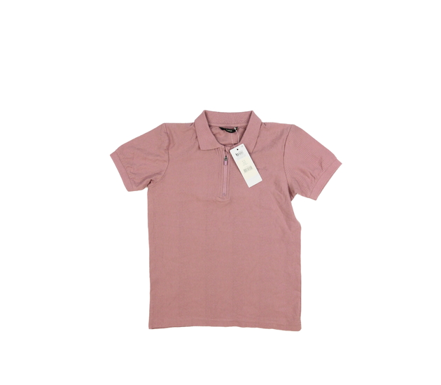 Nové starorůžové triko s límečkem George