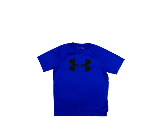 Modré sportovní triko vel. 170 Under Armour 
