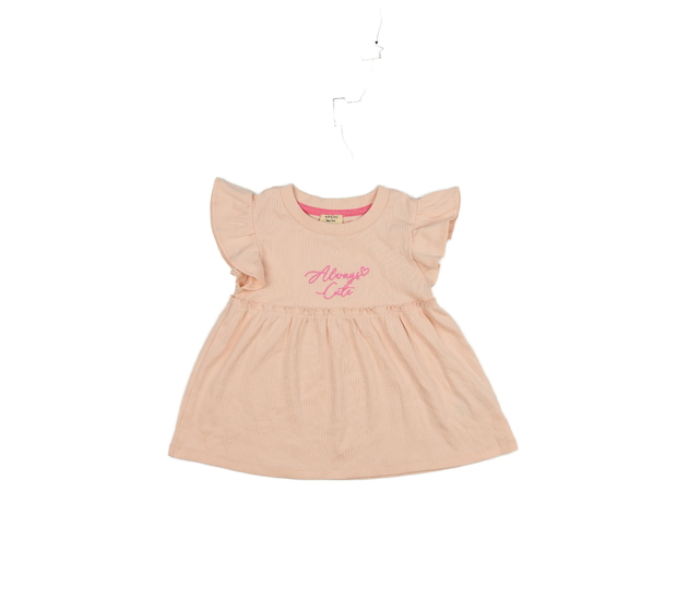 Růžové triko s volánky River Island 