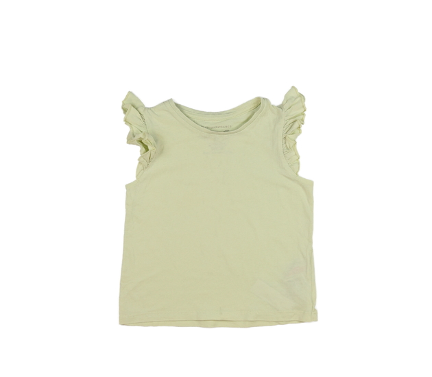 Světle zelené triko s volánky Primark 