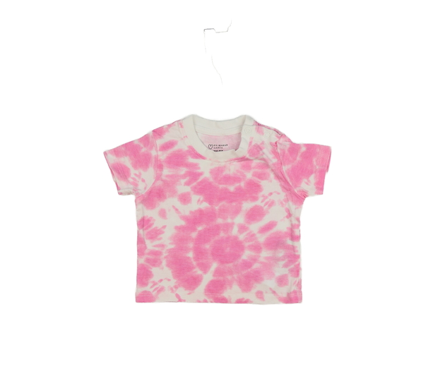 Růžové batikované triko Primark 