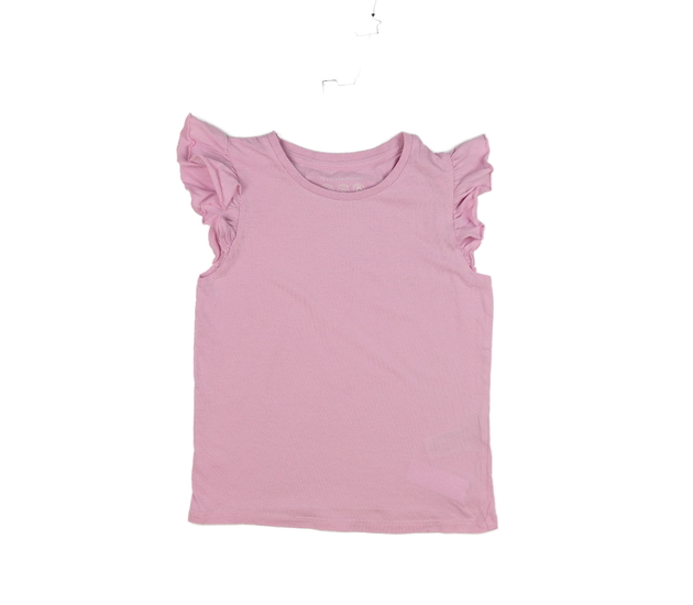 Růžové triko s volánky Primark 