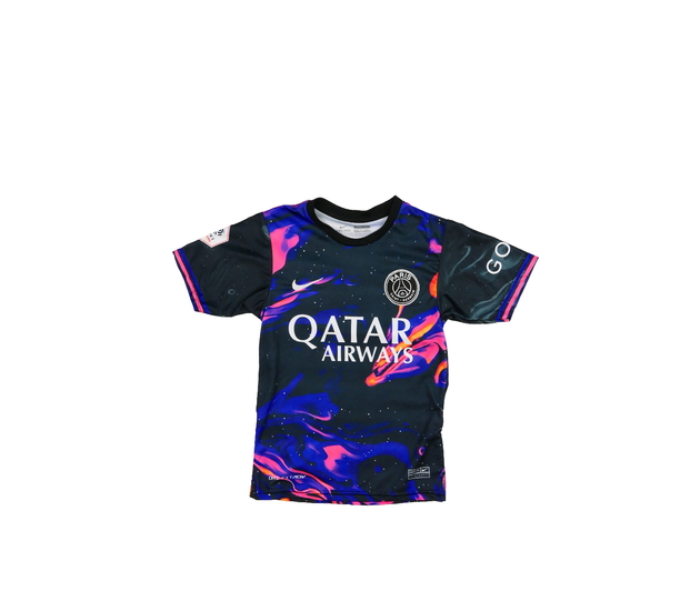 Tmavé vzorované sportovní triko Nike 