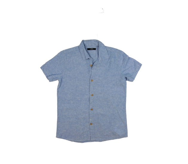 Modrá melírovaná košile Next