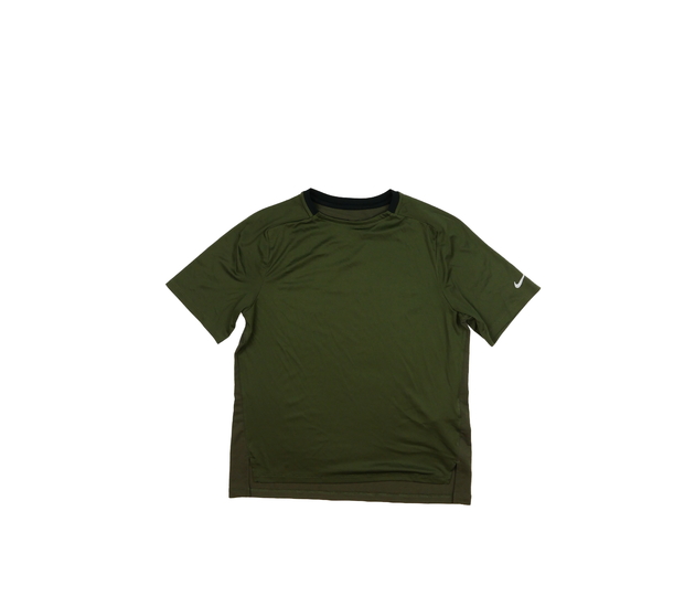 Tmavě zelené sportovní triko Nike 