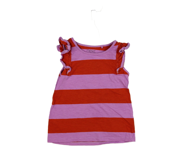 Fialovo-oranžové pruhované tílko Next