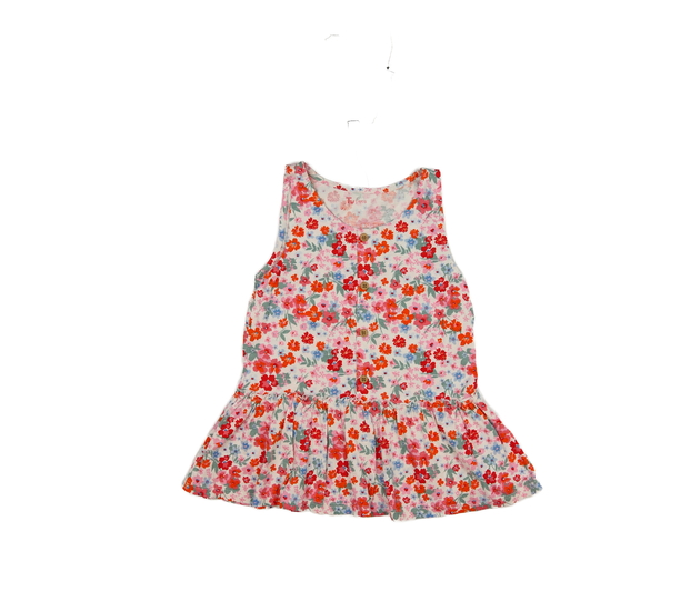 Bílé květinové tílko Tu 