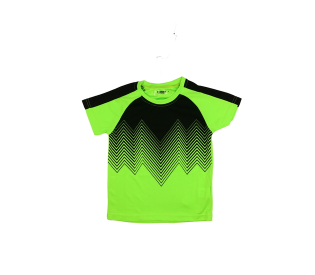 Žluto-černé sportovní triko 