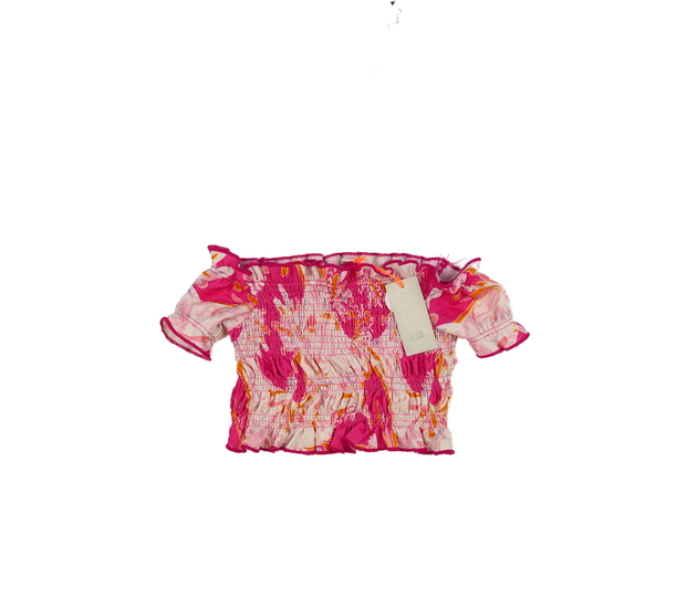 Nový barevný crop top s listy River Island 