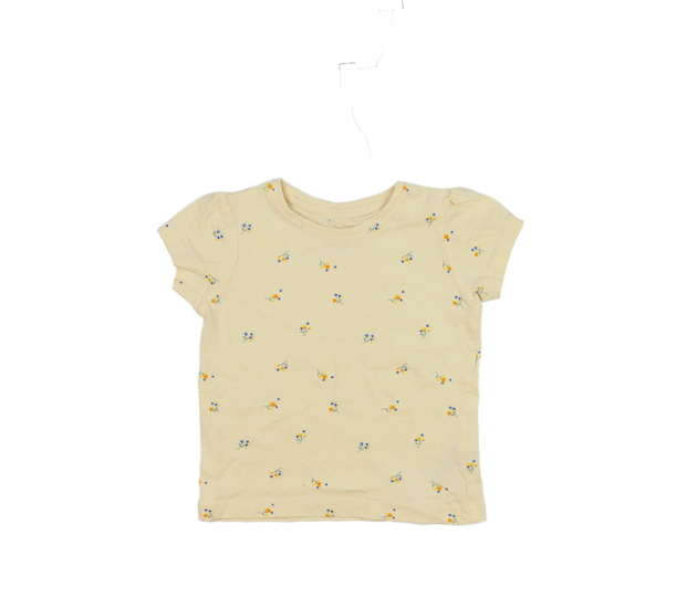 Žluté květinové triko Primark 