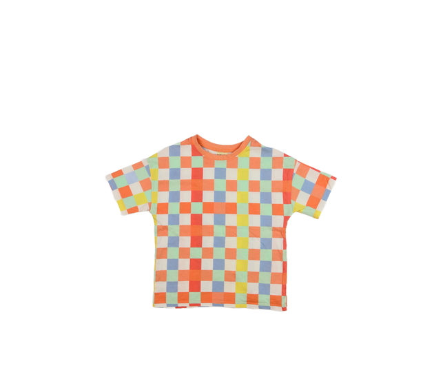 Kostkované triko John Lewis 