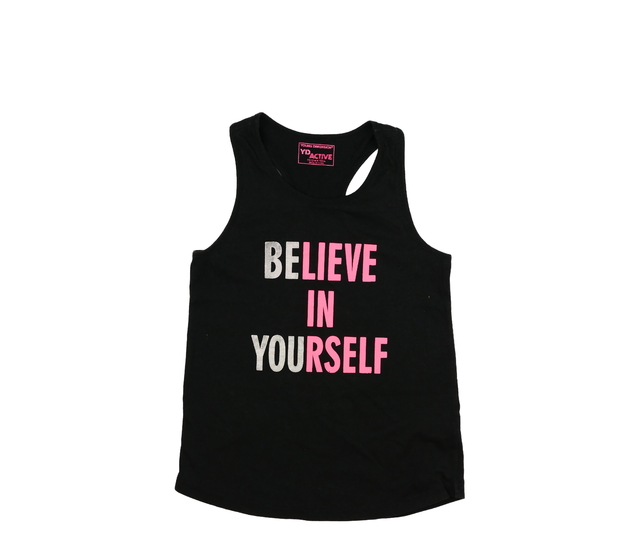 Černé tílko s nápisem Primark 