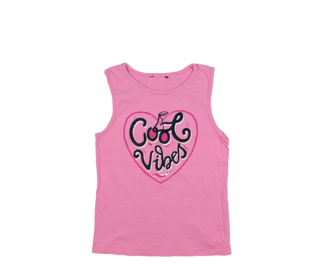 Růžové tílko s nápisem George