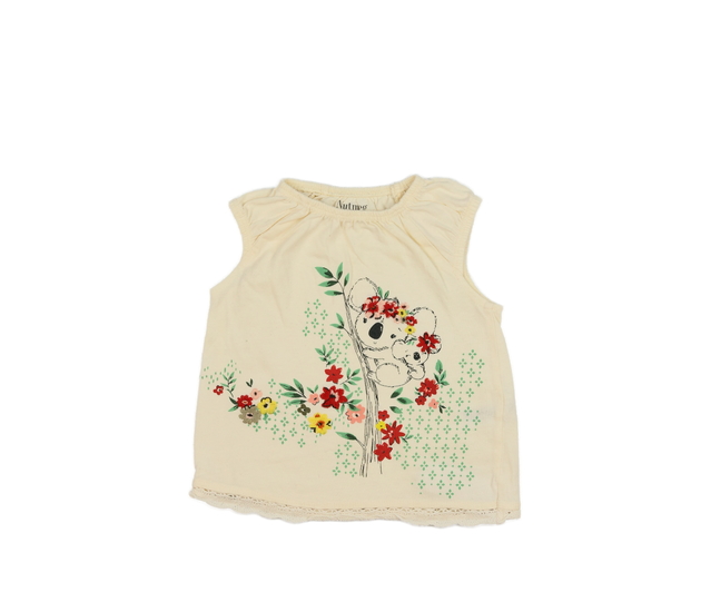 Krémové triko s koalou Nutmeg 