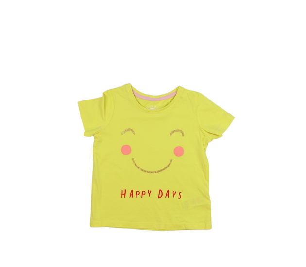 Žluté triko s úsměvem M&S