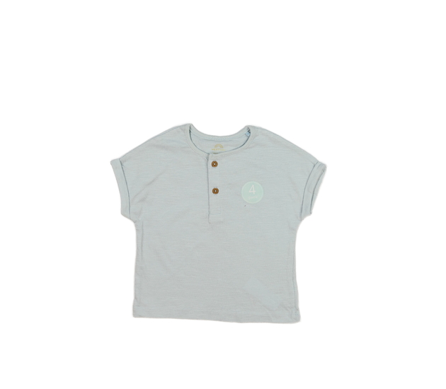 Světle modré melírované triko Next