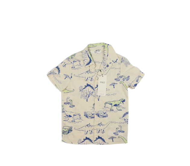 Nová světlá dinosauří košile M&S