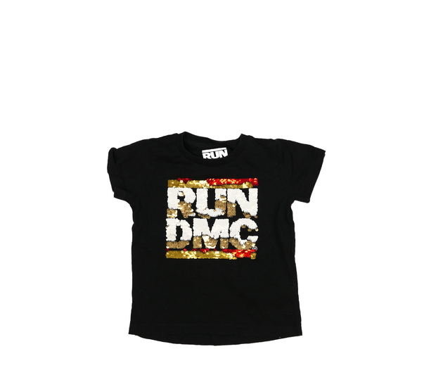 Černé triko s flitry Next