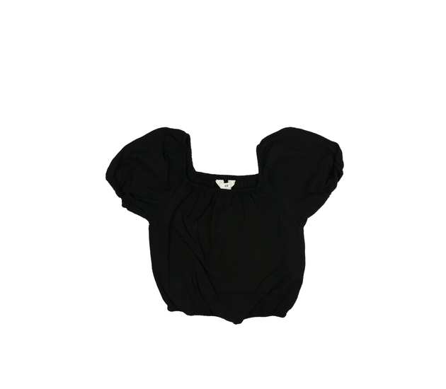 Černý crop top H&M