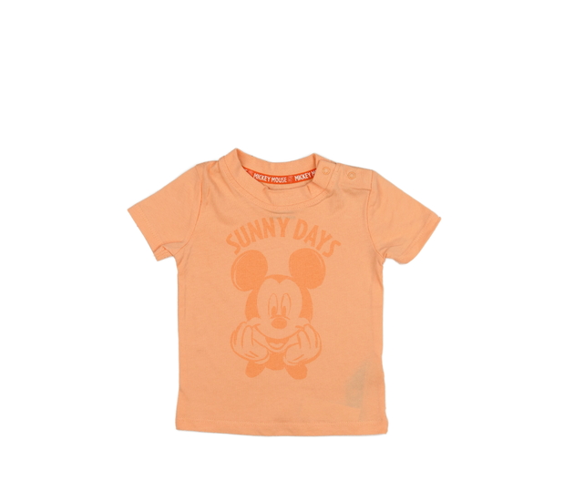 Oranžové triko Mickey Primark 