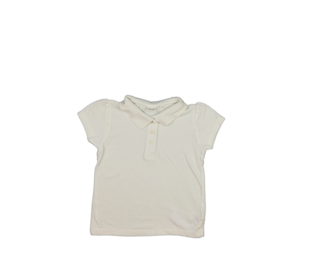 Krémové triko s límečkem Next