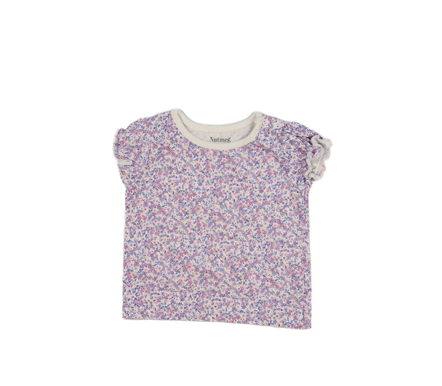 Světlé květinové triko Nutmeg
