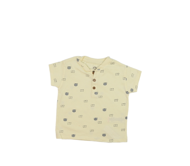 Žluté triko se zvířátky Next