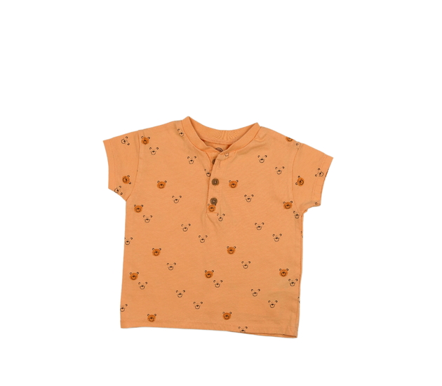 Oranžové triko se zvířátky Next