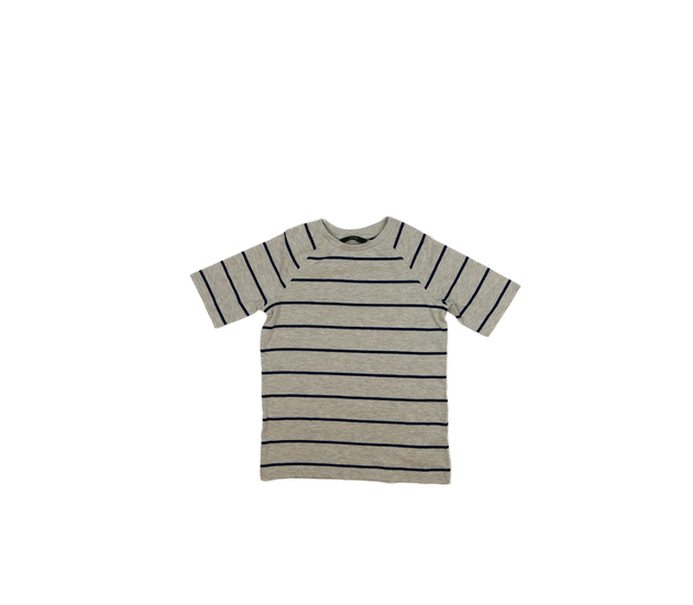 Šedé melírované triko s pruhy George