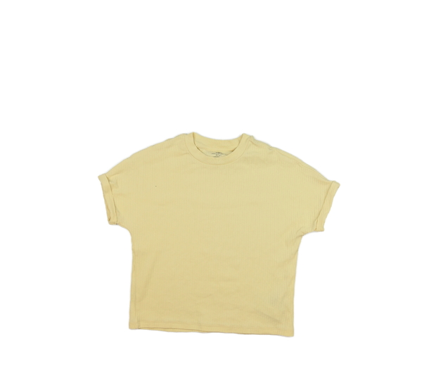 Žluté kratší triko M&S