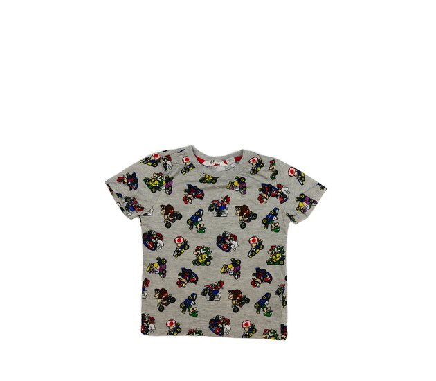 Šedé triko Super Mario H&M