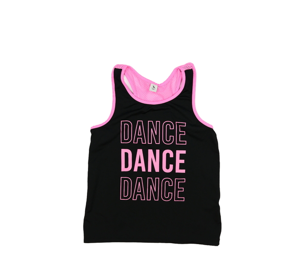 Černo-růžové sportovní tílko Tu 