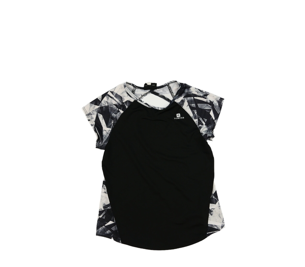 Tmavé sportovní triko Decathlon 