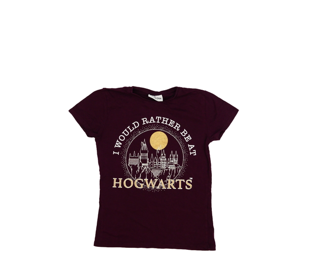 Tmavě purpurové triko Harry Potter 