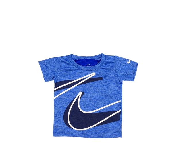 Modré melírované triko Nike 