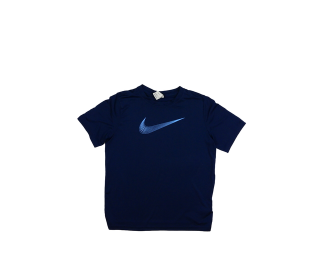 Tmavě modré sportovní triko vel. 170 Nike 