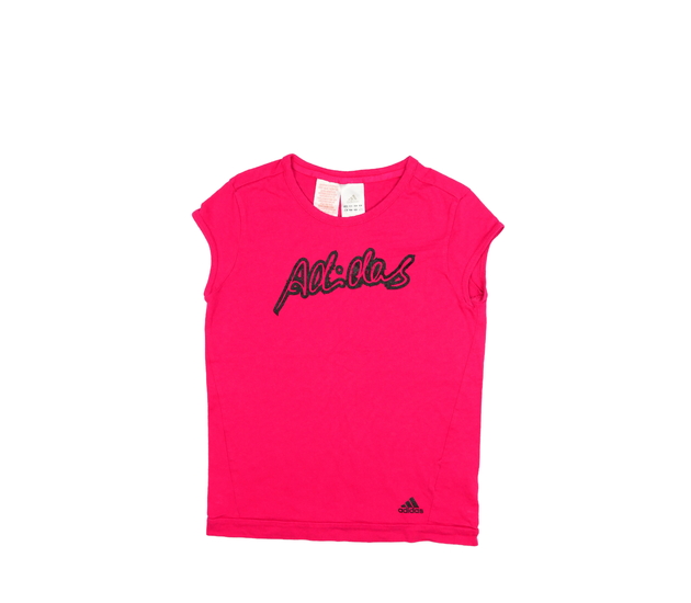 Sytě růžové triko Adidas