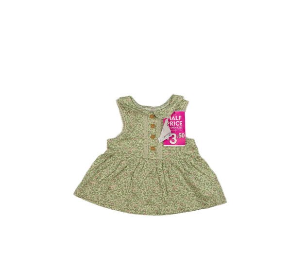 Nové zelené tílko s květinami Next