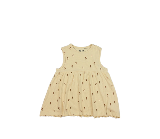 Žluté tílko s květinami Next