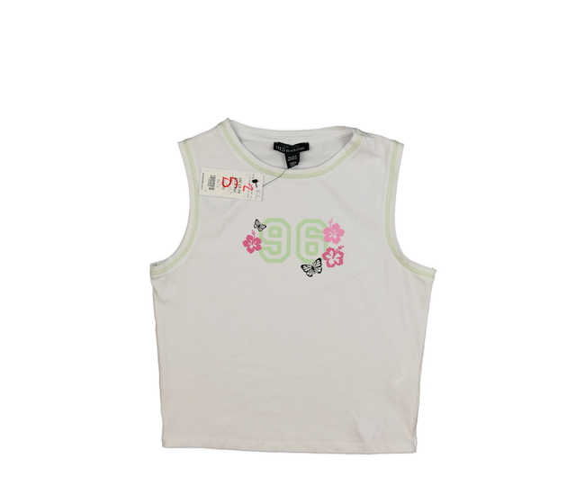 Nové bílé kratší tílko vel. 170 New Look 