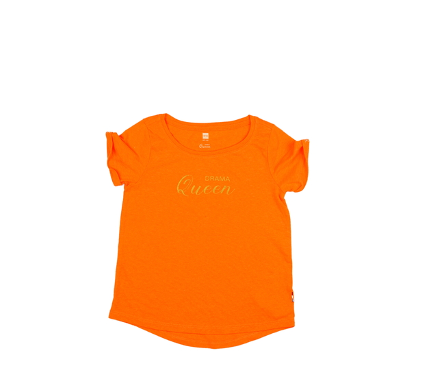 Oranžové melírované triko 