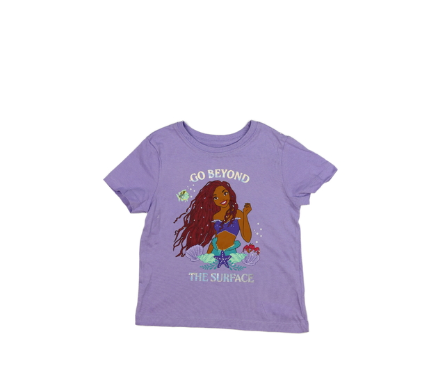 Fialové triko Malá mořská víla Disney Primark 