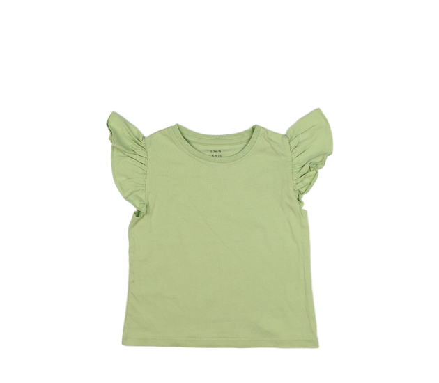 Zelené triko s volánky John Lewis 