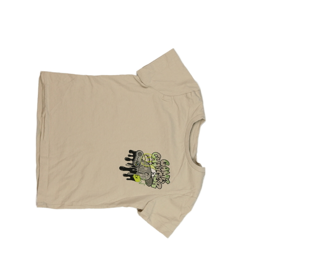 Hnědé triko s nápisem Nutmeg 